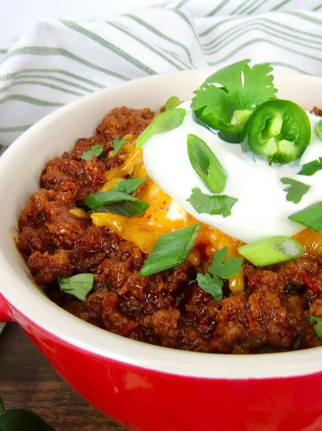 Keto Instant Pot No-Bean Chili