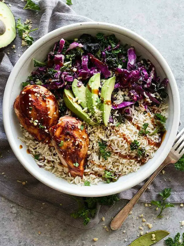 BBQ Chicken Power Bowls