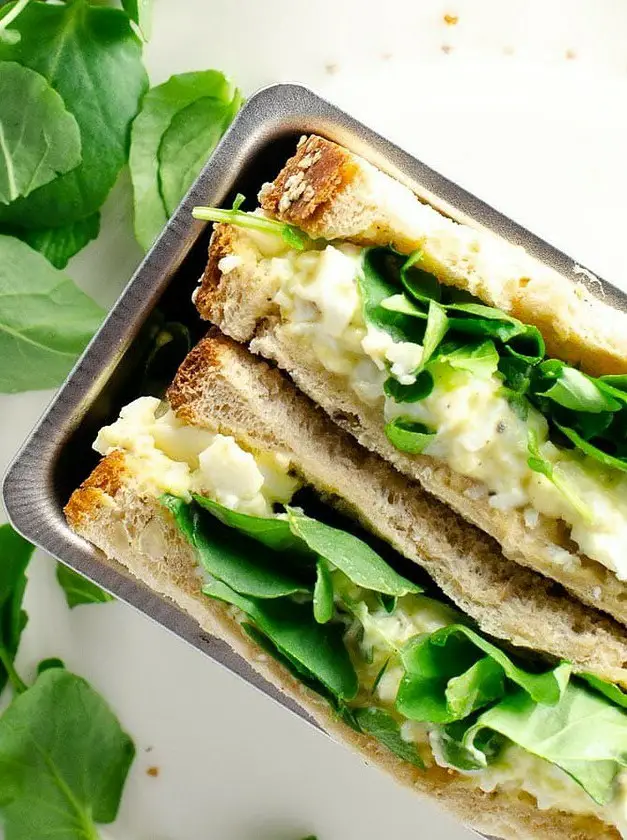 Egg and Watercress Sandwich