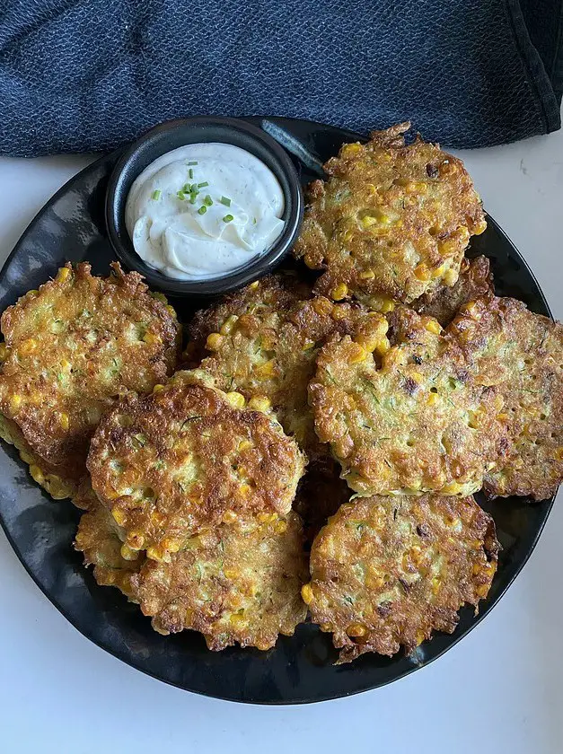 Zucchini Corn Fritters