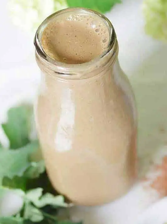 Vegan Peanut Butter Protein Smoothie