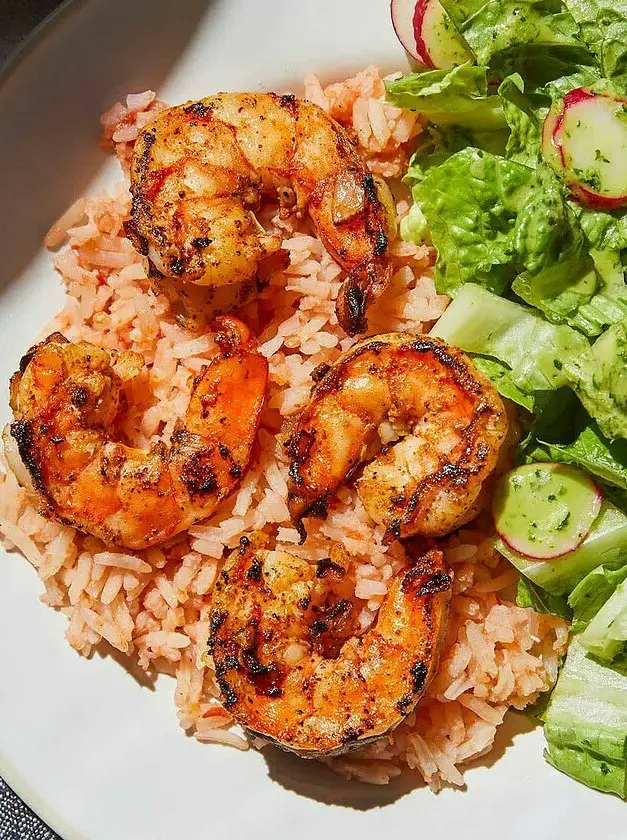 Mexican Style Shrimp and Rice