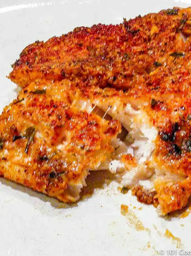 Baked Parmesan Crusted Tilapia