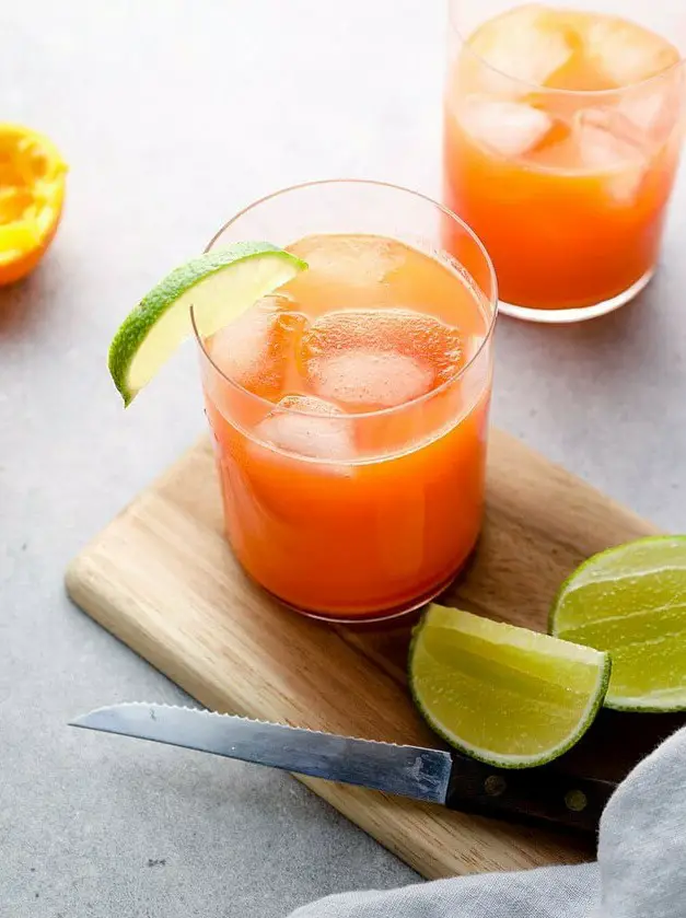 Carrot Orange Lime Juice