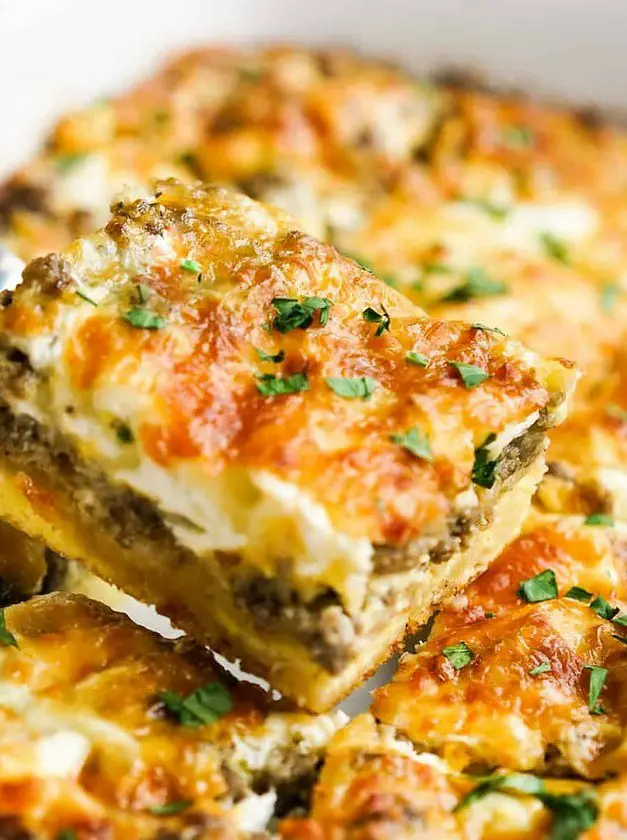 Crescent Roll Breakfast Casserole