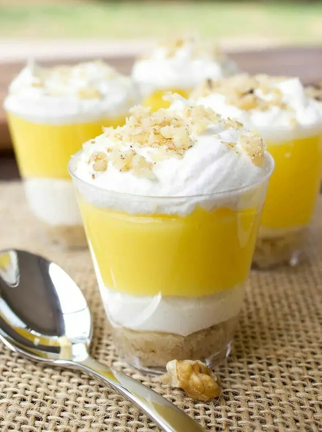 Lemon Lush Dessert Shooters