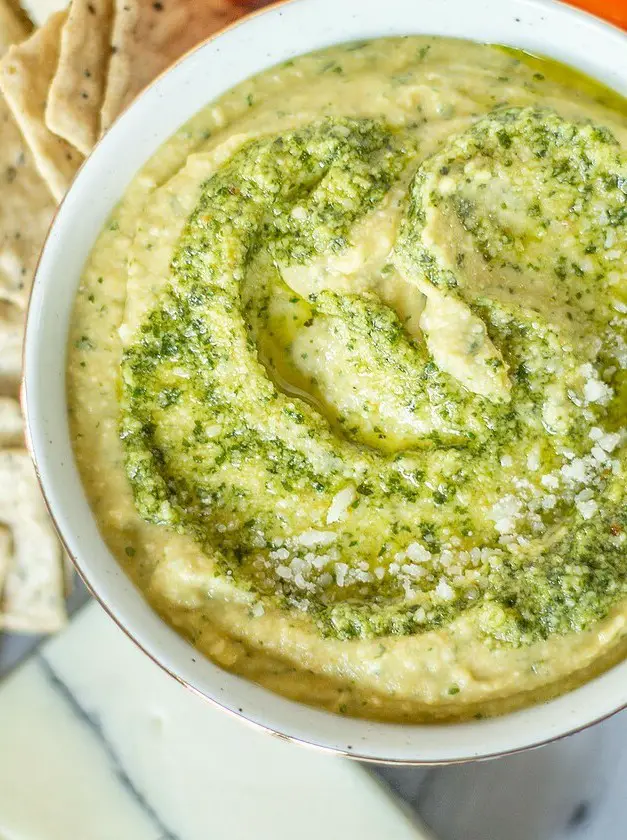 Pesto Hummus