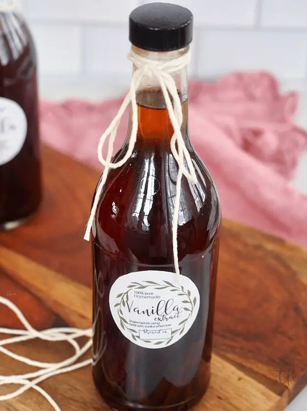 Homemade DIY Vanilla Extract