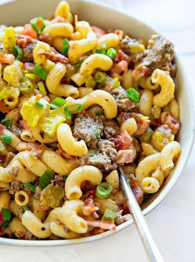 Cheeseburger Pasta