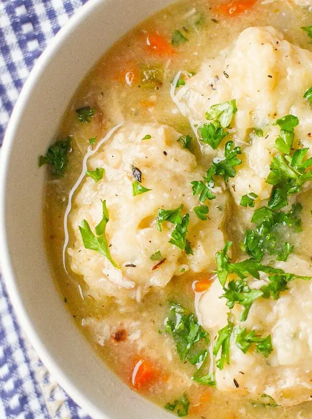 Dutch Oven Chicken and Dumplings