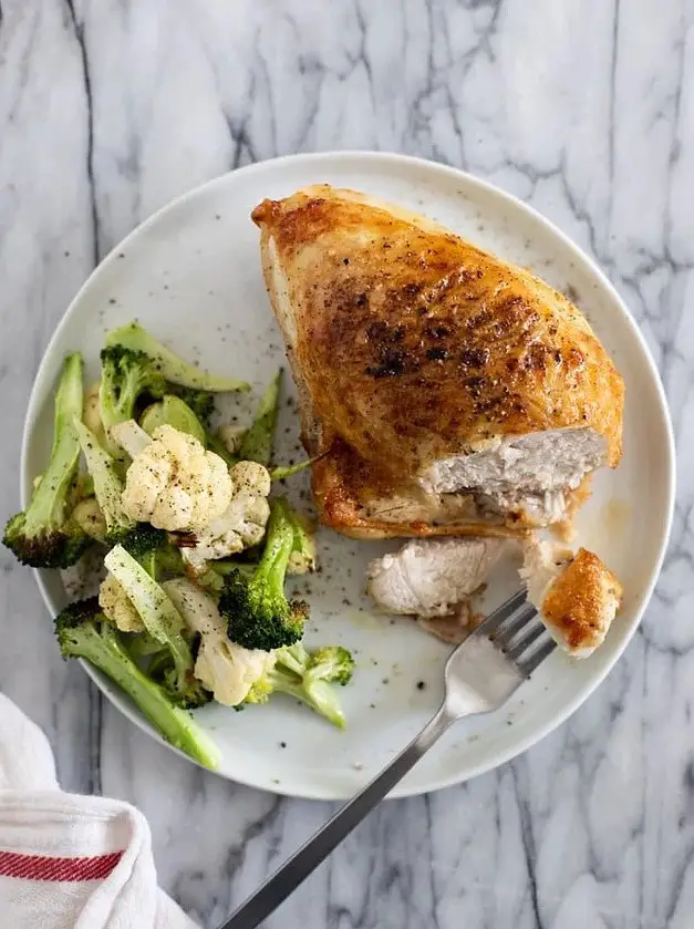 Air Fryer Bone-In Chicken Breast