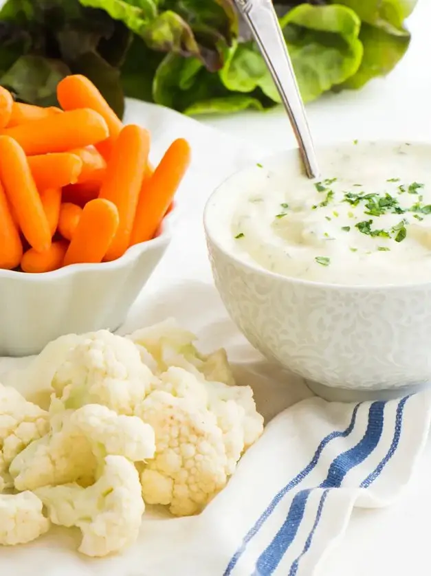 Healthy Vegan Ranch Dip