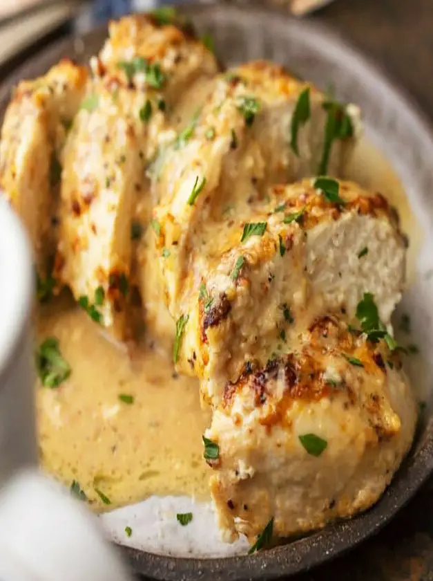 Baked Caesar Chicken