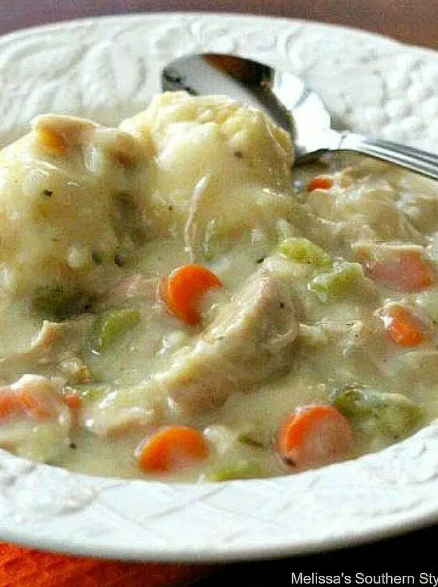 Stovetop Chicken and Dumplings