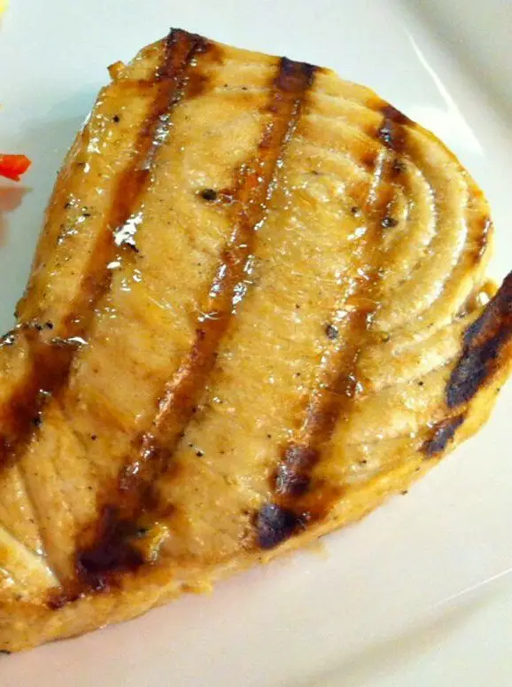 Grilled Marlin Steaks