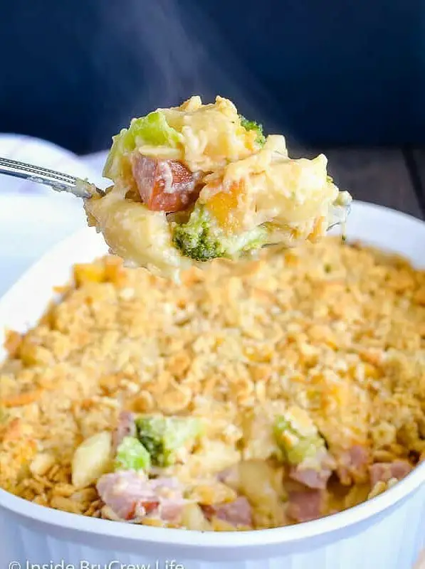 Ham and Broccoli Pasta Bake