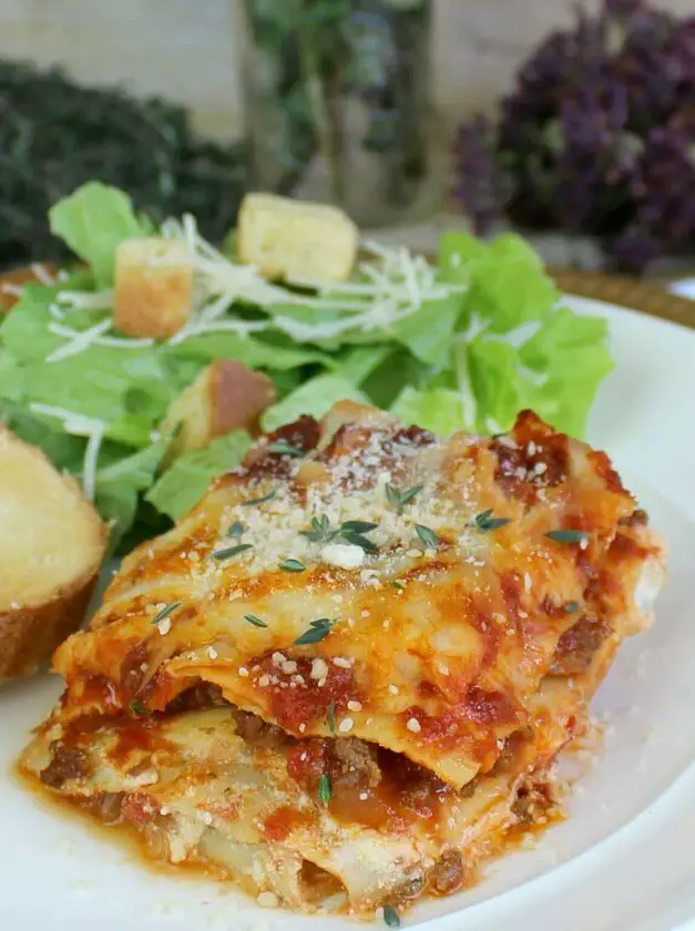 "Meaty" Vegetarian Lasagna