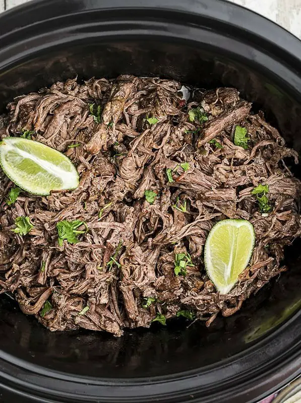 Slow Cooker Mexican Shredded Beef