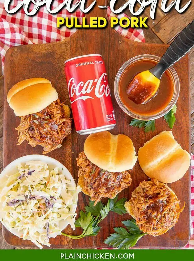 Slow Cooker Coca-Cola Pulled Pork