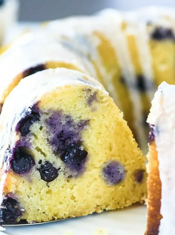 Lemon Blueberry Bundt Cake