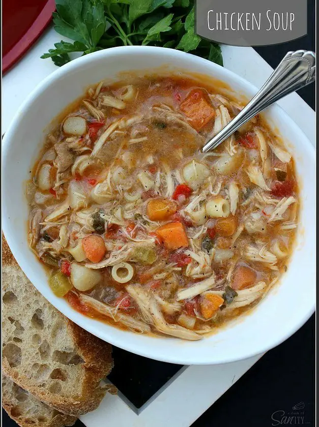 Sicilian Chicken Soup