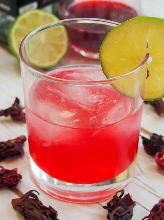 Hibiscus Mezcal Sour