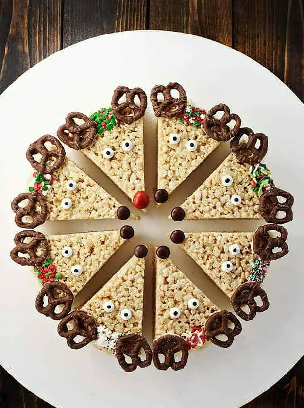 Reindeer Rice Krispie Treats