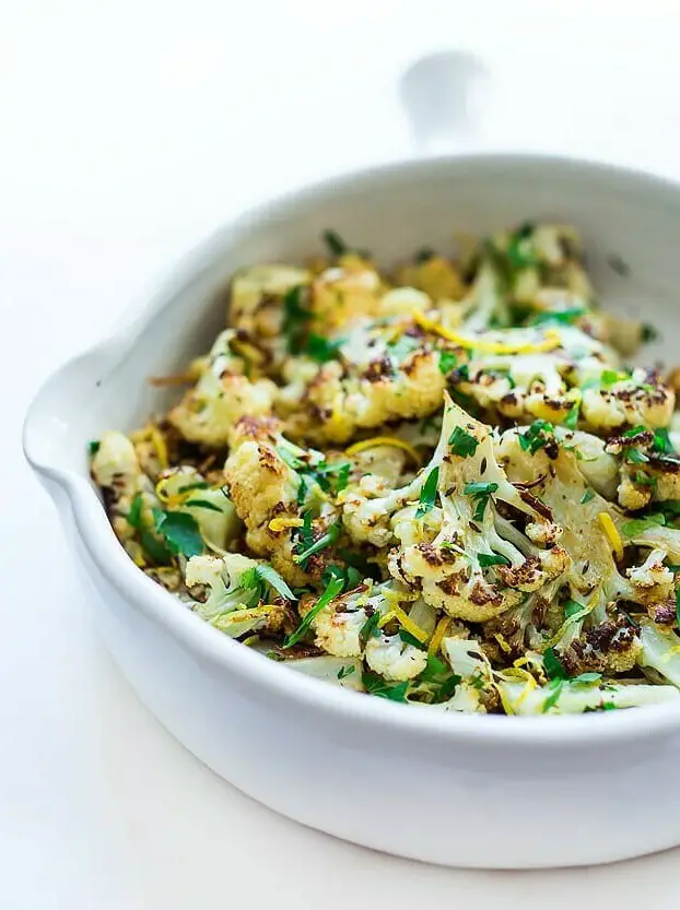 Roasted Cauliflower with Whole Spices