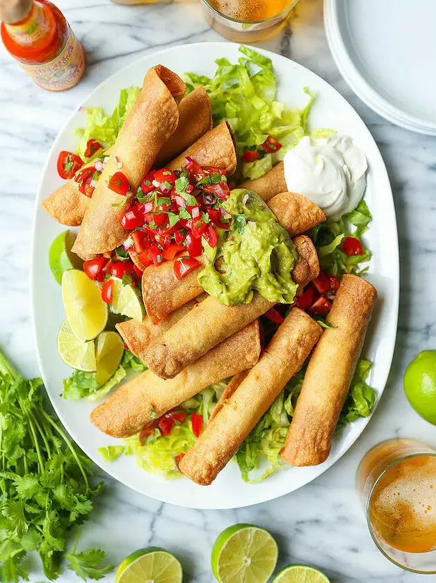 Quick Chicken Taquitos