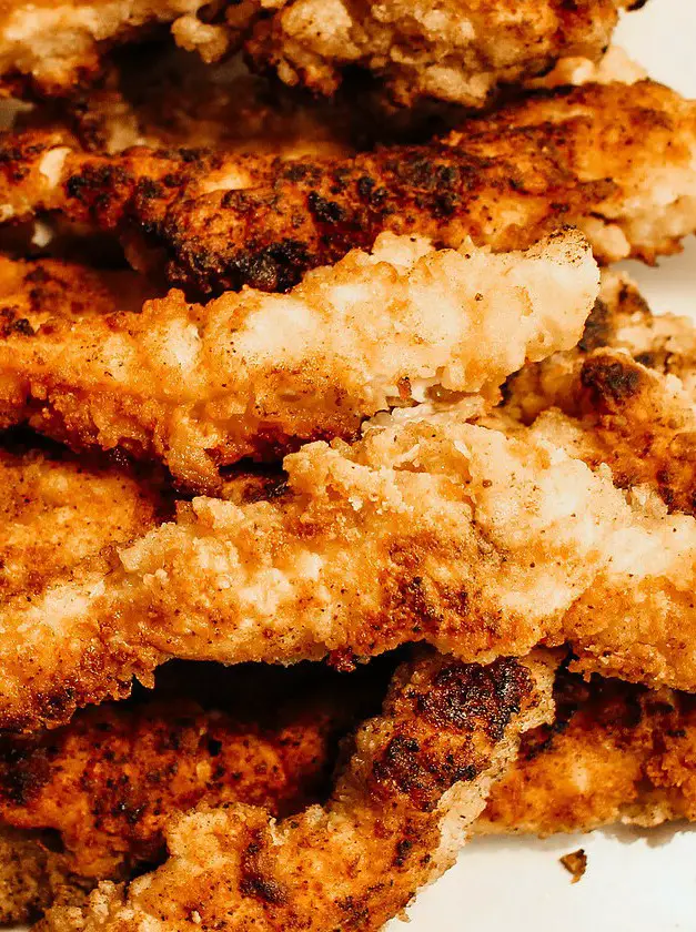 Sourdough Discard Chicken Strips