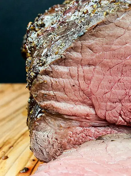 Garlic Herb Beef Top Round Roast