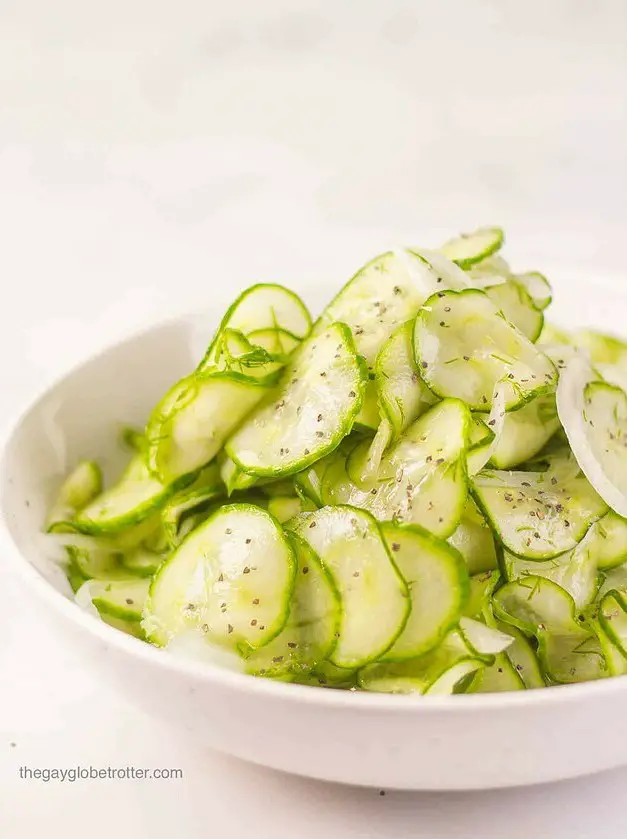 Cucumber Vinegar Salad