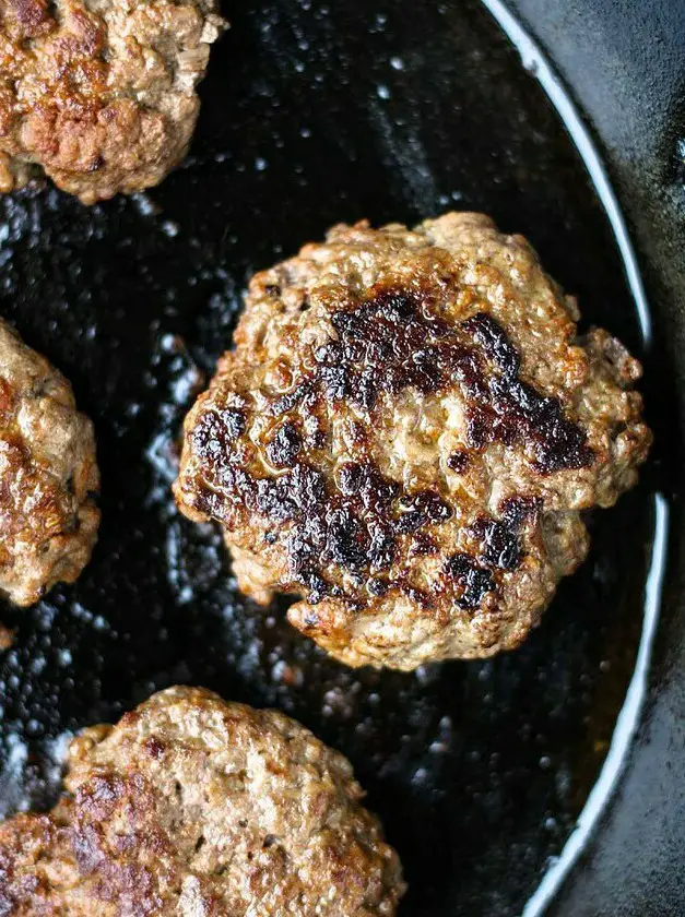 Cast Iron Skillet Burgers