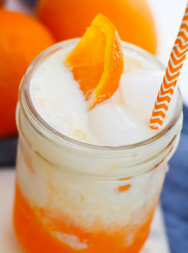 Creamsicle Orange Vanilla Dirty Soda