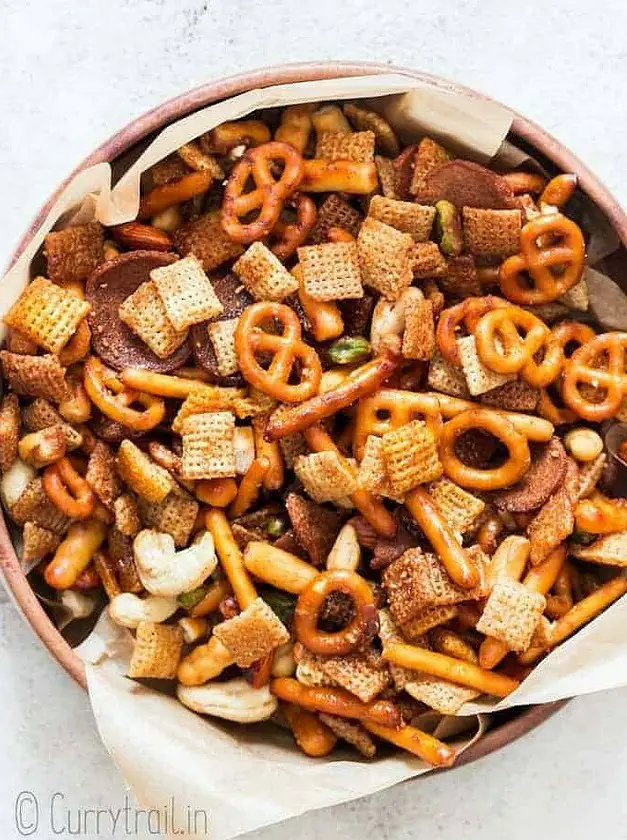 Sweet and Spicy Chex Mix