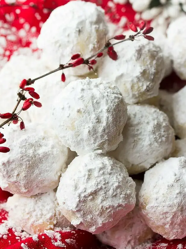 Vegan Snowball Cookies