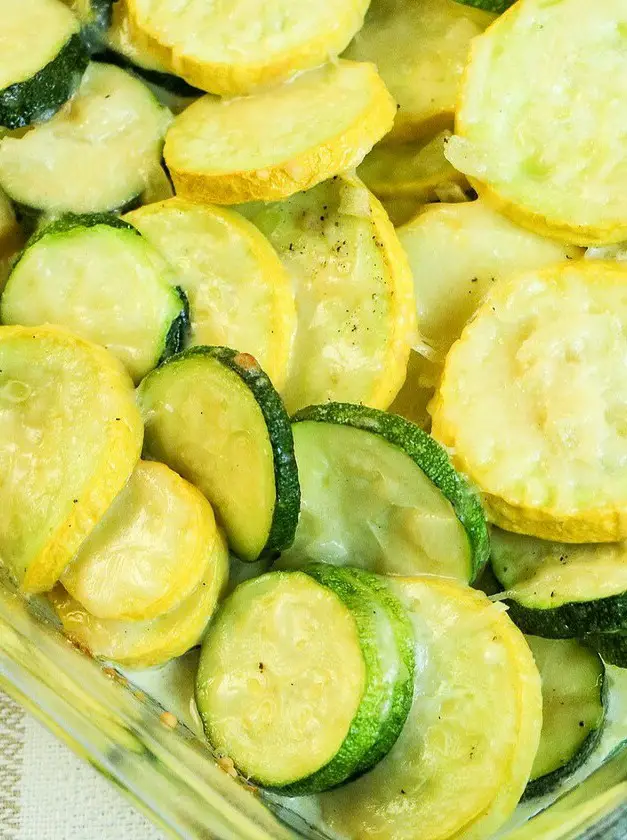 Baked Zucchini Squash