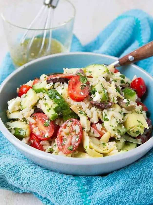 Greek Rice Salad