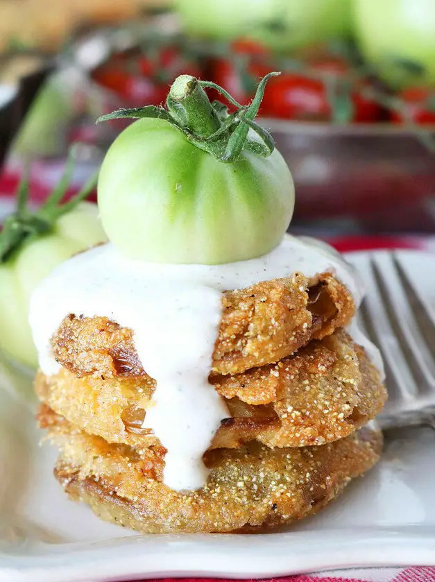 Easy Fried Green Tomatoes