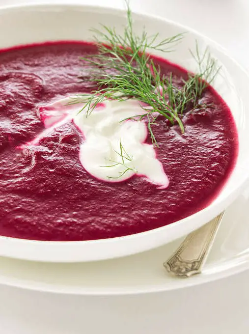 Roasted Red Beet Soup