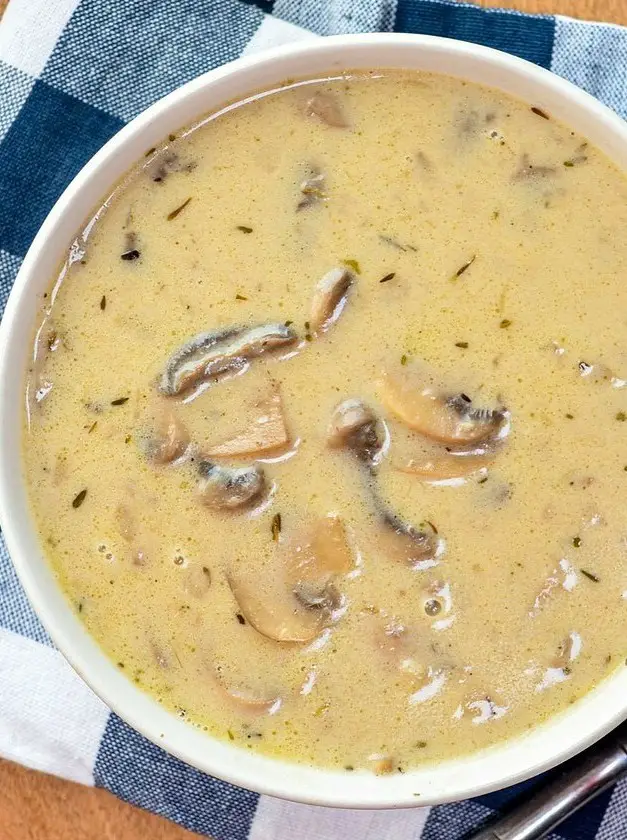 Instant Pot Cream of Mushroom Soup