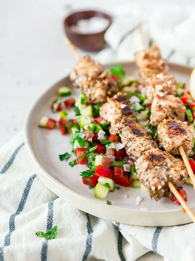 Chicken Kebabs with Za