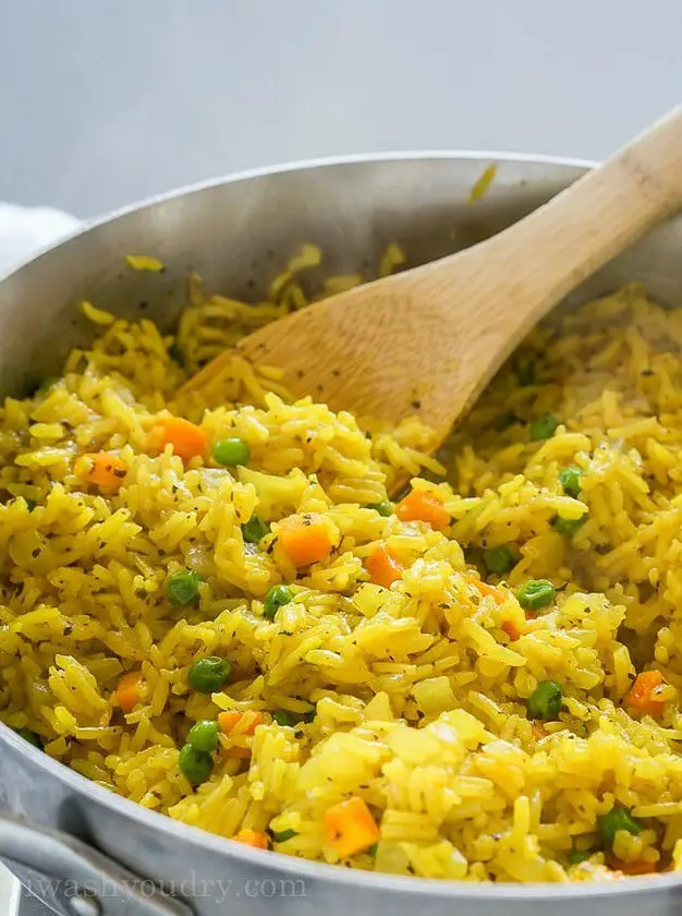 Easy Vegetable Rice Pilaf