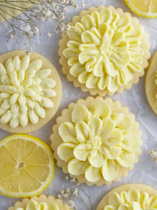 Lemon Cut-Out Sugar Cookies