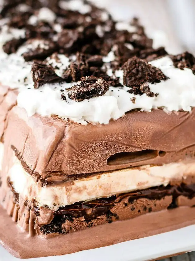 No Bake Ice Cream Cake