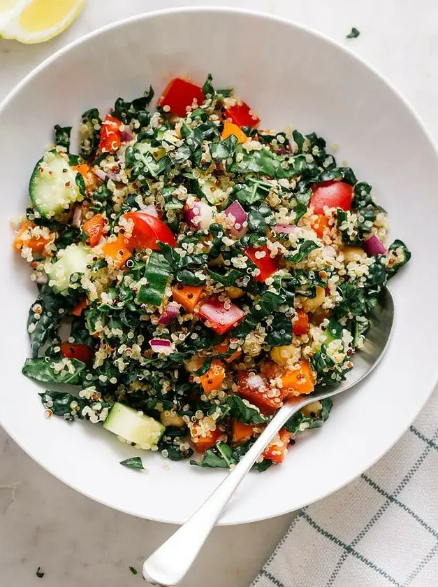 Kale Quinoa Salad