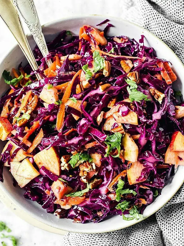 Red Cabbage Salad