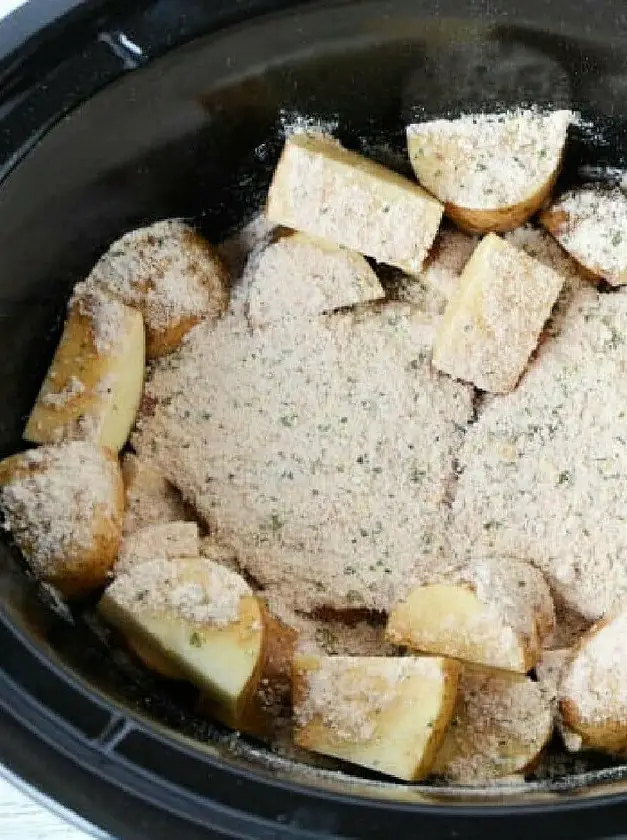 Crockpot Steak and Potatoes