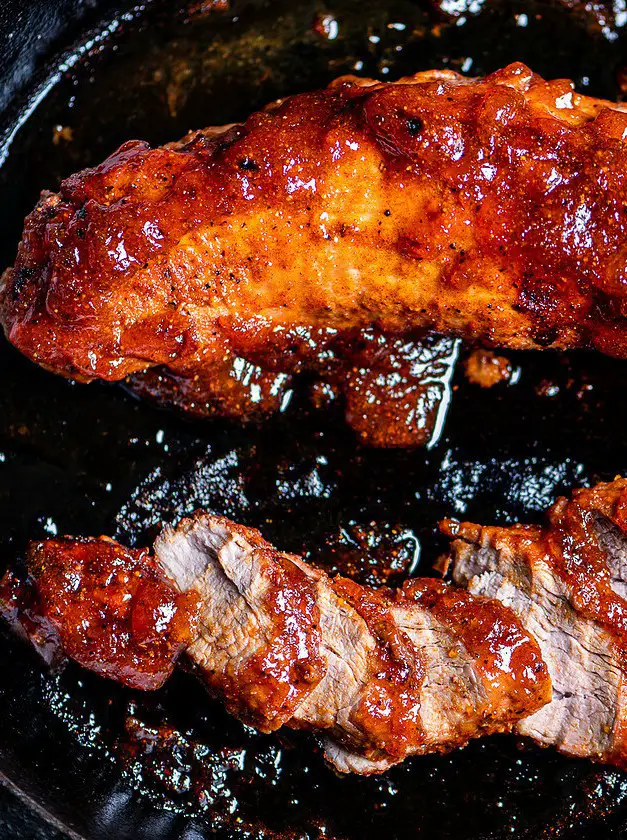 Oven Baked BBQ Pork Tenderloin