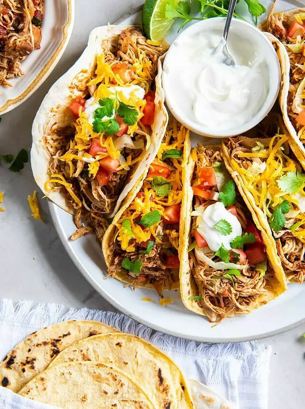 Crock-Pot Chicken Tacos